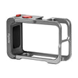 For DJI Osmo Action 5 Pro/4/3 Flymile Metal Protective Cage with Cold Shoe Mount(Metal Color) - free shipping - PMC TechLife - Order now!
