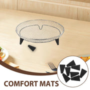 8pcs Dehydration Rack Silicone Corner Cushion Pads
