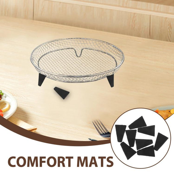 8pcs Dehydration Rack Silicone Corner Cushion Pads