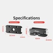 aMagisn Magnetic Quick Release Adapter for GoPro HERO13/12/11/10/9/8/11 Mini/MAX Separate Top Mount Plate