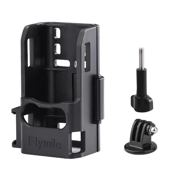 For DJI Osmo Pocket 3 Flymile Multi-Purpose Adapter Frame Expandable Mount(Black)