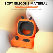 For Apple Watch Desktop Stand Silicone Base, Without Charger(Light Gray)