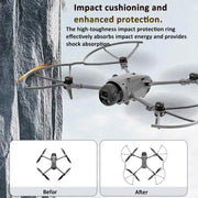 For DJI Mavic 4 Pro BRDRC Propeller Guard Anti-Collision Protection Frame(Gray)