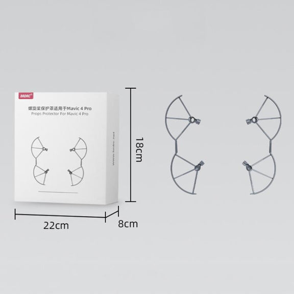For DJI Mavic 4 Pro BRDRC Propeller Guard Anti-Collision Protection Frame(Gray)
