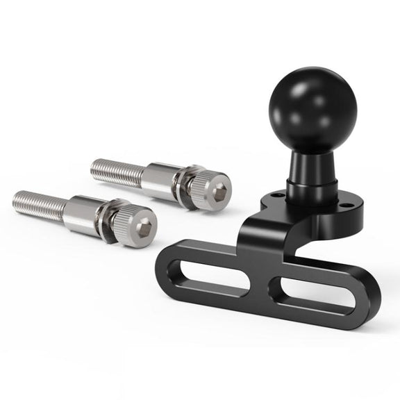 17mm Ball Head Bicycle Stem Camera Mount Cycling Front Light Bracket For Shooting