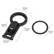 For DJI Action 5 Pro / 4 / 3 / 2 Multifunctional Magnetic Quick Release Base Bracket Expansion