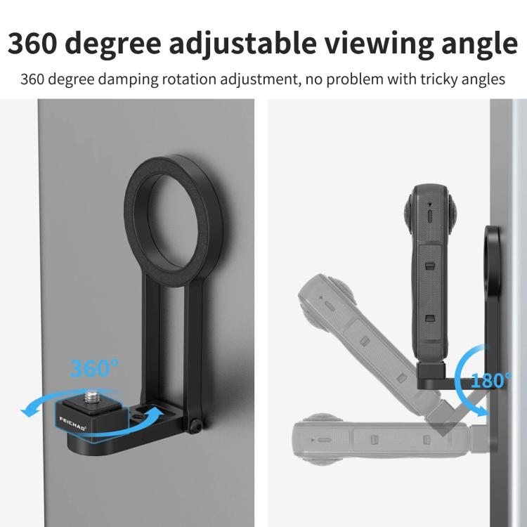 For Insta360 Go 3 / 3S Multifunctional Magnetic Quick Release Base Bracket Expansion