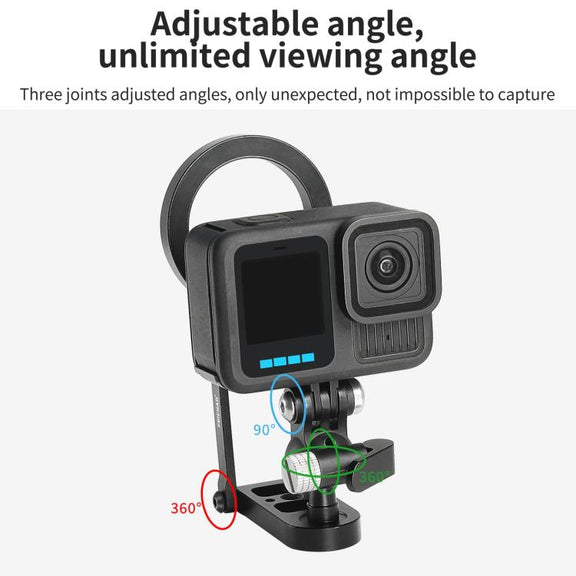 1/4 Snail Ball Head Magnetic Bracket Base Bracket Expansion
