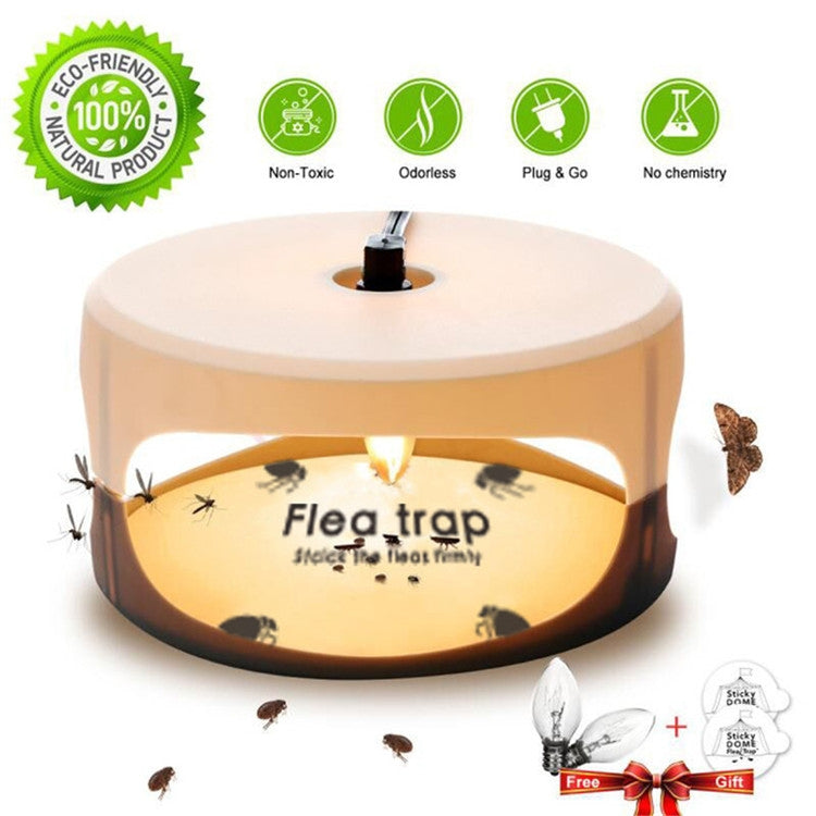 Flea Trap Pet Home Flea Lamp, Plug Type:EU Plug