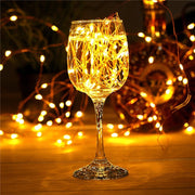 22m 200 LEDs Solar Powered Home Garden Copper Wire String Fairy Light Outdoor Christmas Party Decor Strip Lamp with 8 Modes(White Light)