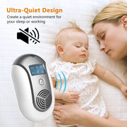 Electronic Pest Control Ultrasonic Pest Repeller(Grey)