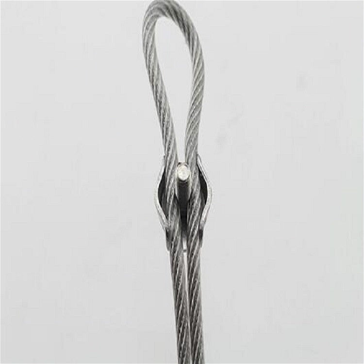 5 PCS 304 Stainless Steel Plate Single Clip Double Clamp Wire Rope Clamp, Specification:M3, Style:Double Clip