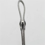 5 PCS 304 Stainless Steel Plate Single Clip Double Clamp Wire Rope Clamp, Specification:M3, Style:Double Clip