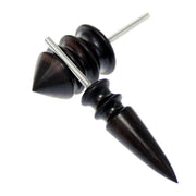 Leather Tool Edge Electric Polishing Slicker Flat Pointed Head Sandalwood Leathers Craft DIY Tools Tip Burnisher(S)
