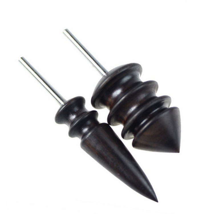 Leather Tool Edge Electric Polishing Slicker Flat Pointed Head Sandalwood Leathers Craft DIY Tools Tip Burnisher(S)