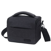 Water-resistant DSLR Camera Bag for Nikon Canon SONY Panasonic etc Camera, Size:Large(Black)