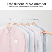 100 PCS Disposable Transparent Clothes Dust Bag Dust Cover, Size:60x100cm, Thickness:Thicken PE 6 Wires