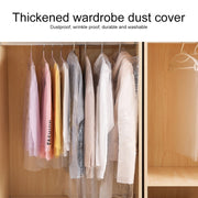 100 PCS Disposable Transparent Clothes Dust Bag Dust Cover, Size:60x100cm, Thickness:Thicken PE 6 Wires