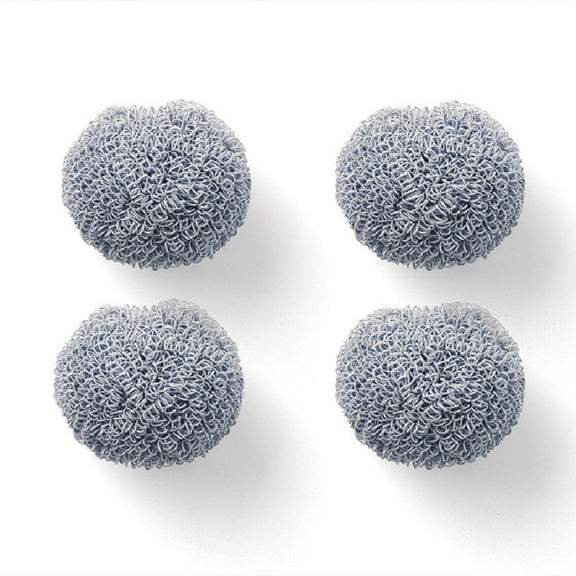 4 PCS / Set Polyester Cleaning Brush Pot Brush Replacement Heads
