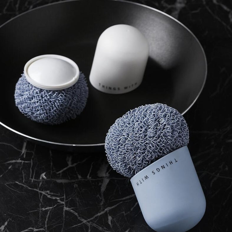 4 PCS / Set Polyester Cleaning Brush Pot Brush Replacement Heads