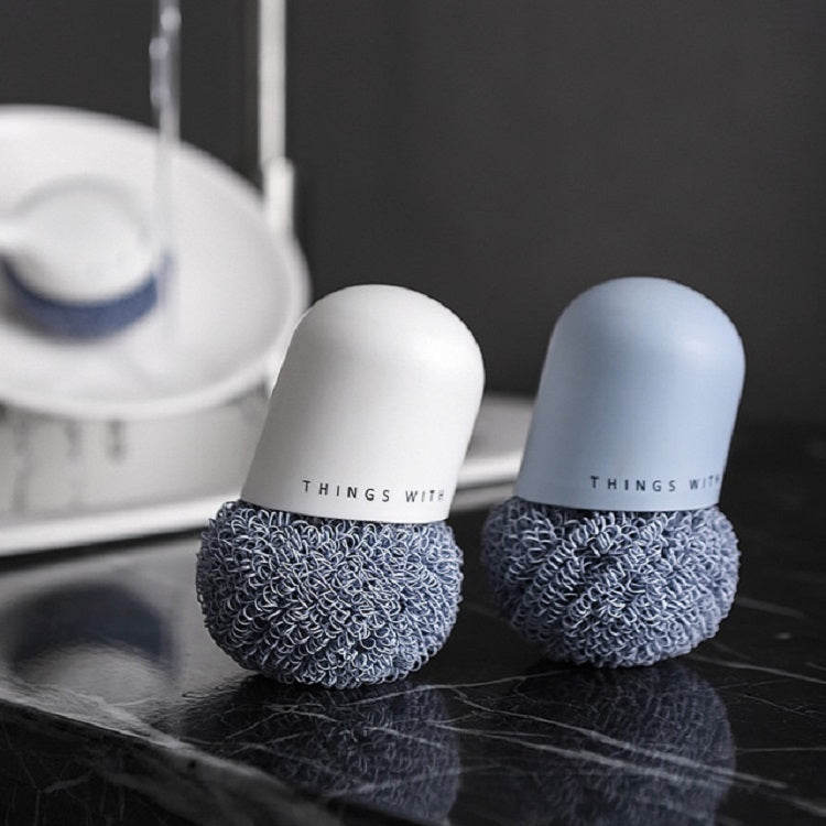 4 PCS / Set Polyester Cleaning Brush Pot Brush Replacement Heads