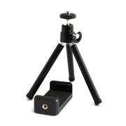 Multi-functional Aluminum Alloy Mount Tripod with Phone Clamp