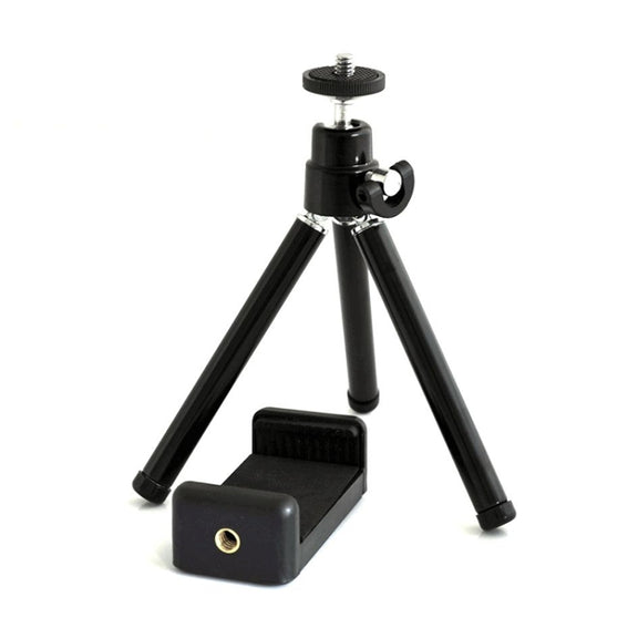 Multi-functional Aluminum Alloy Mount Tripod with Phone Clamp