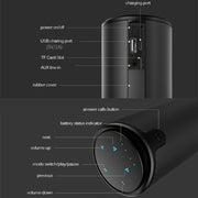 ZEALOT S8 3D Stereo Bluetooth Speaker Wireless Subwoofer Column Portable Touch Control AUX TF Card Playback Handsfree with Mic