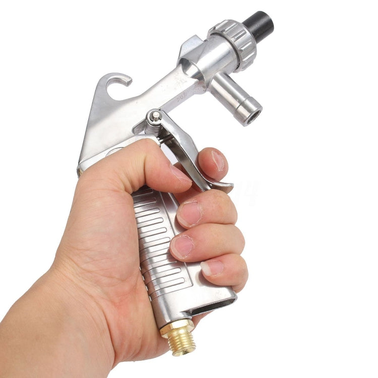 Handheld Sandblasting Tool Pneumatic Sandblasting Glass Derusting Tool, Style:Package A