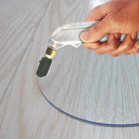 Professional Oil-filled Tungsten Carbide Bottle Glass Cutting Machine, Random Color Delivery