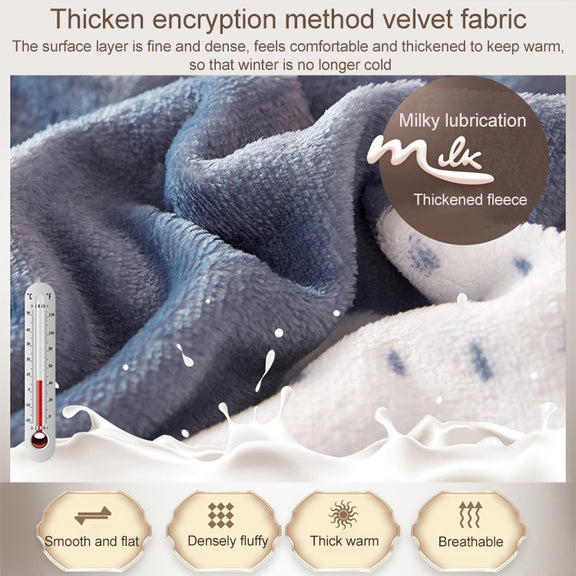 Winter Sofa Blanket Double Thick Cashmere Coral Fleece Ofice Nap Blanket, Size:1.5x2m(Silver Grey)