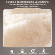 Winter Sofa Blanket Double Thick Cashmere Coral Fleece Ofice Nap Blanket, Size:1.5x2m(Silver Grey)