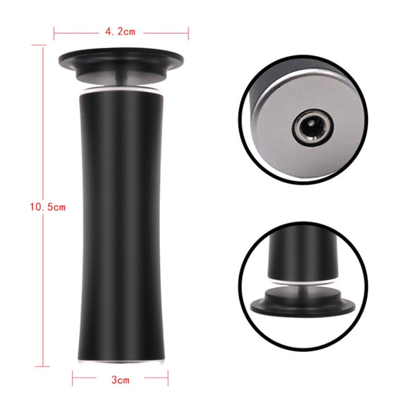 Electric Foot File Speed Adjustable Sandpaper Discs Callus Remover Pedicure Fast Remove Feet Hard Cracked Dry Dead Skin Tool, Plug Type:EU plug(Black)