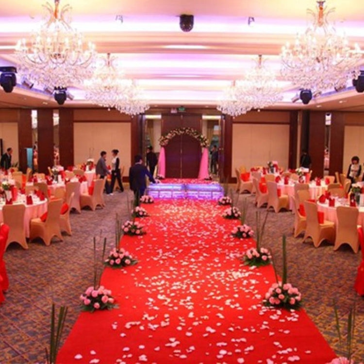 1000pcs / 10 Pack Artificial Wedding Rose Petals Flowers Wedding Decorations(Orange)