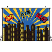 2.1m x 1.5m Children's Birthday Party Cartoon Photography Background Cloth