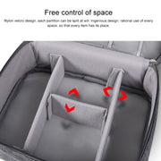Digital Cable Bag Men Portable Travel Gadgets Pouch Power Cord Charger Headset Organizer(Gray)