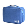 Digital Cable Bag Men Portable Travel Gadgets Pouch Power Cord Charger Headset Organizer(Sky blue) - free shipping - PMC TechLife - Order now!