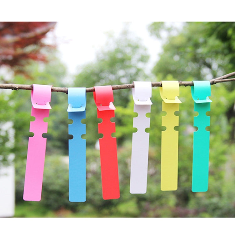 100 PCS Gardening Plant Sapling Seed Hanging Tree Label(Green)
