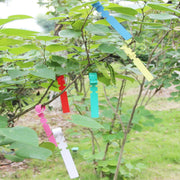 100 PCS Gardening Plant Sapling Seed Hanging Tree Label(Blue)