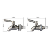 Drink Dispenser Beverage Wine Barrel Tap Spigot Stainless Steel Coffee Juice Faucet