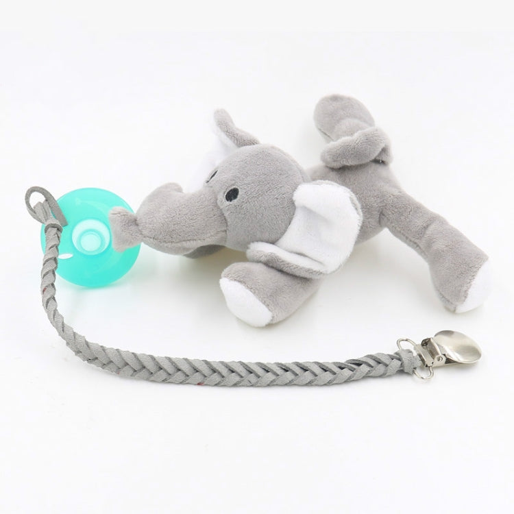 3 PCS Baby Pacifier Chain Leather Woven Anti-off Chain(Pink)