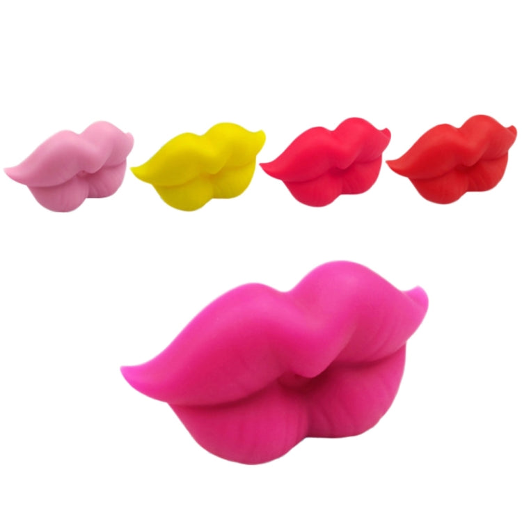 3 PCS Newborn Pacifier Red Lips Dummy Pacifiers Funny Silicone Baby Nipples Teether Soothers Pacifier(Pink)