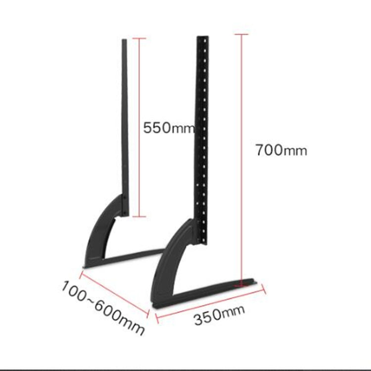 27-55 inch Mount Height Adjustable Universal Stand Base Desktop TV Mount for TV LCD Flat Screen