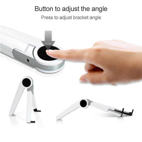 Tablet PC Laptop Desktop Bracket Cooling Triangle Bracket(White)