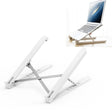 Folding Portable Lifting Desktop Cooling Height Angle Adjustable Laptop Bracket - Laptop Stand by PMC TechLife | Online Shopping South Africa | PMC TechLife | Buy Now Pay Later Mobicred