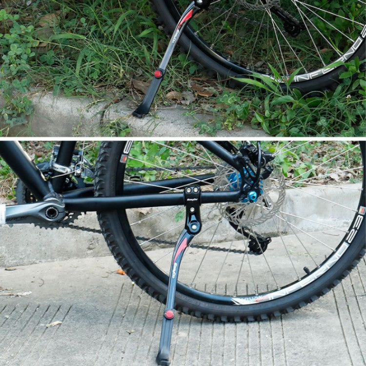 DEEMOUNT Bicycle Aluminum Alloy Foot Support Parking Rack(Green Label)