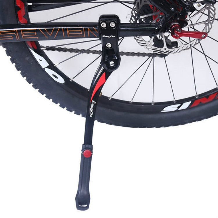DEEMOUNT Bicycle Aluminum Alloy Foot Support Parking Rack(Silver Label)
