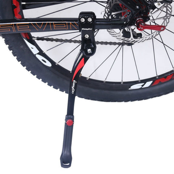 DEEMOUNT Bicycle Aluminum Alloy Foot Support Parking Rack(Silver Label)