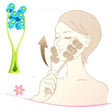 Manual Roller Face Massager Face Beauty Instrument Facial Double Chin Tool(Blue) - free shipping - PMC TechLife - Order now!