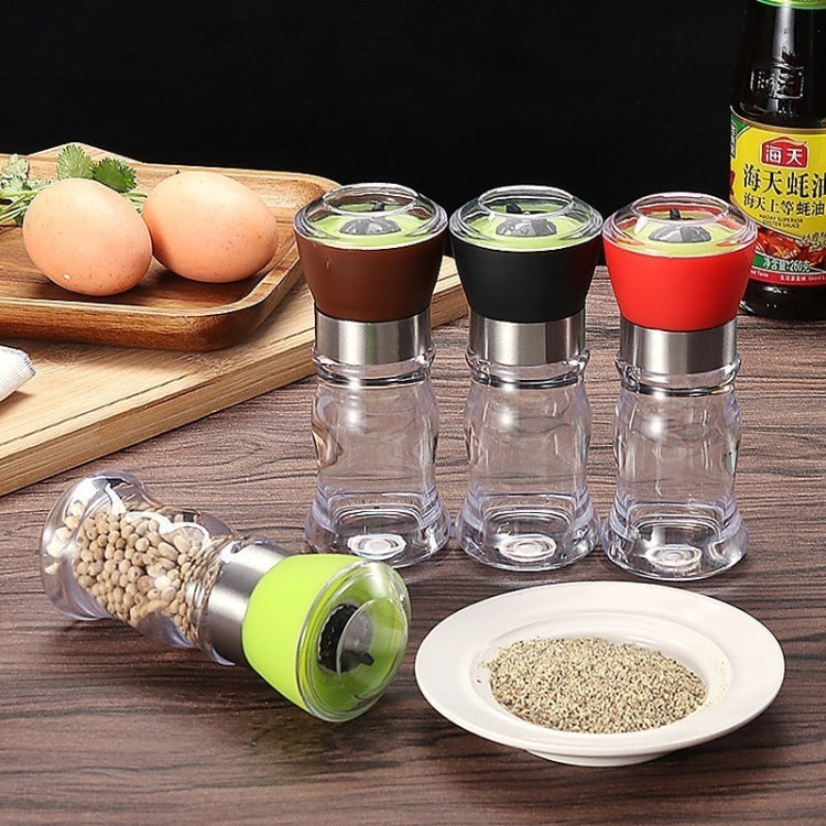 Multi-Function Seasoning Tank Kitchen Gadget Manual Creative Pepper Grinder(Green)